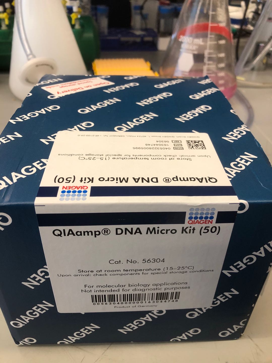 Kit for Purification of Genomic DNA from Small Samples